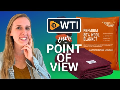 Woolly Mammoth Merino Wool Blanket - Large 66"" x 90 - WTI product video review