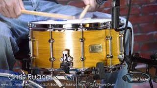 Video thumbnail for Tama S.L.P. Backbeat Bubinga Birch 7"x14" Snare Drum | N Stuff Music by N Stuff Music