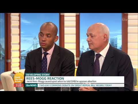 Former Conservative Leader Reacts to Jacob Rees-Mogg's Comments | Good Morning Britain