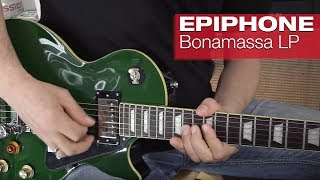 Video thumbnail for EPIPHONE Joe Bonamassa Les Paul Std Bigsby Outfit Ltd Ed 2015 by session