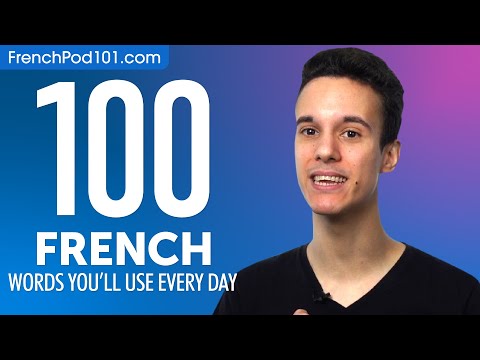 100 French Words You'll Use Every Day - Basic Vocabulary #50