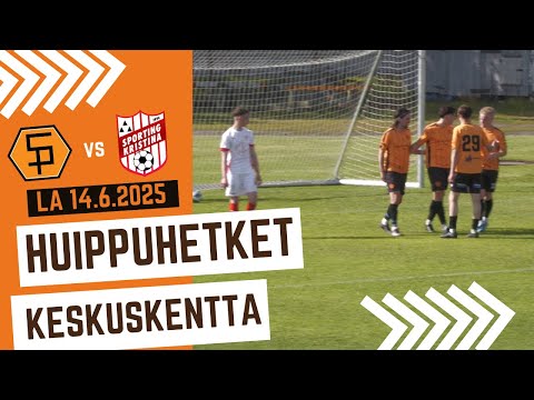 Sääripotku - Sporting Kristina la 14.6.2025 | Huippuhetket