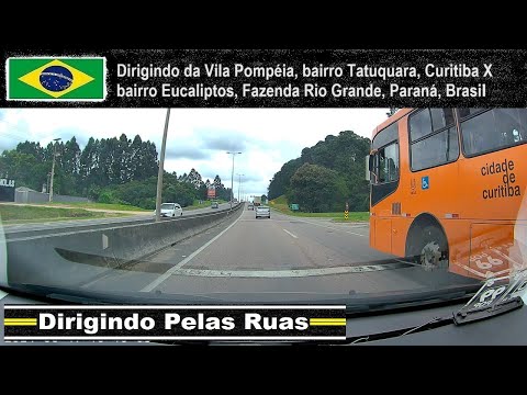 Dirigindo da Vila Pompéia, Tatuquara, Curitiba X Eucaliptos, Fazenda Rio Grande, Paraná, Brasil