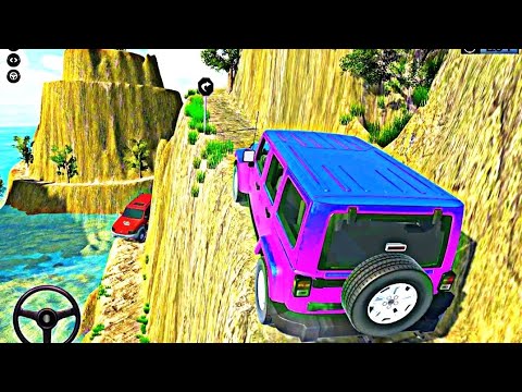 Jeep Driving Simulator Prado hill Drive || Android gameplay
