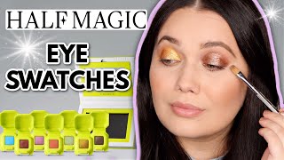 Half Magic EYE SWATCHES✨ EUPHORIA Makeup Artist