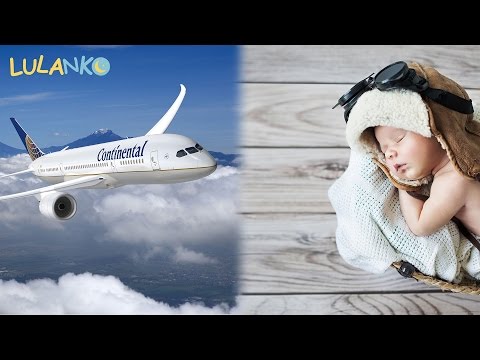 Letadla bílý šum šum cestování letadlem 10h