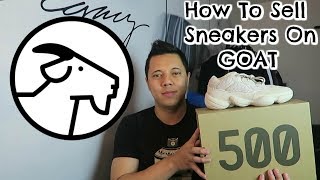 How To Sell Sneakers On GOAT App!