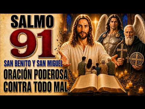 SAN BENITO, SAN MIGUEL ARCÁNGEL, Y SALMO 91 | PODEROSA ORACIÓN CONTRA TODO MAL