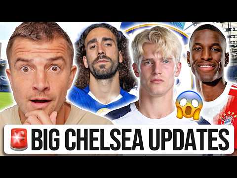 JACKSON CHELSEA RETURN? | CHELSEA WANT BERGVALL | CUCURELLA BIG UPDATE!