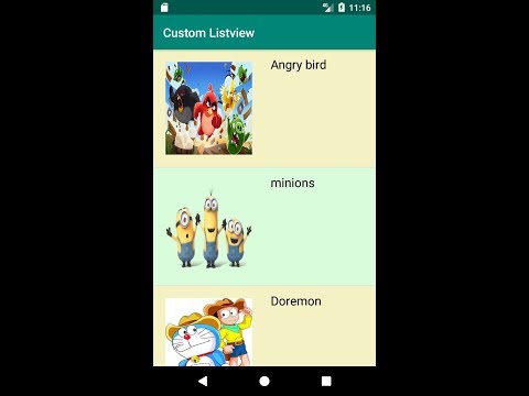 how to design custom listview as even and odd part 2