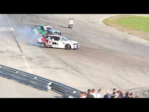 Drift Open Kielce 2019 (Runda 47) - TOP 16 (Grabarczyk vs Smuszkiewicz)