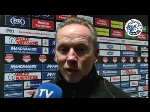 Reactie van Wil Boessen na het duel RKC Waalwijk - FC Den Bosch