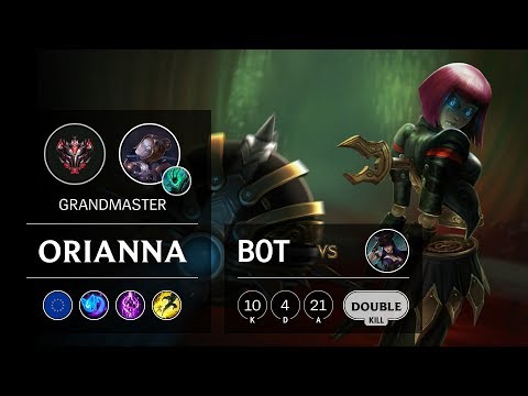 Orianna Bot vs Caitlyn - EUW Grandmaster Patch 9.13