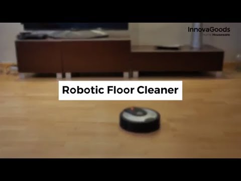 Robot čistilec tal InnovaGoods Cleaner Black