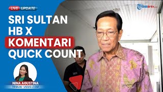Respons Sri Sultan HB X, Prabowo-Gibran Unggul di Quick Count: Kalau Dianggap Benar ya Monggo Saja