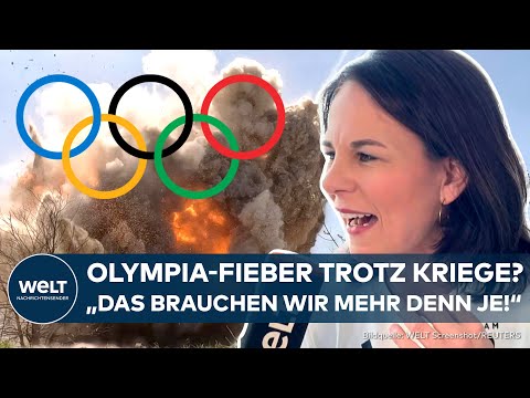 ANNALENA BAERBOCK: Exklusiv-Interview! Deutschland bewirbt sich um Olympia - Sport in Kriegs-Zeiten?