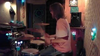 Ozric Tentacles - Attack Of The Vapours - Marco Mela Giacobbi drums