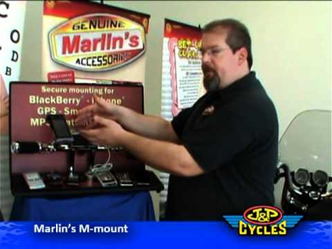 Marlin's M-mount Smartphone and GPS Holder - available at J&P Cycles