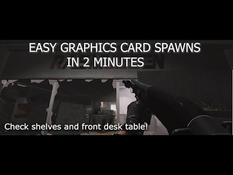 Easy Money Graphics Card Spawn Locations in 2 Minutes - Interchange - Escape From Tarkov