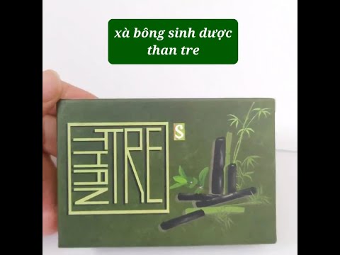 Video review Xà bông sinh dược than tre HTX Sinh Dược 110g – 55g