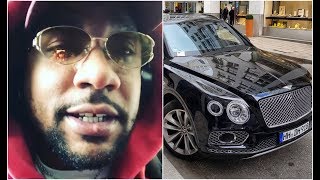 Kanye West Gives Cyhi The Prynce A Bentley Truck Almost Starts Crying