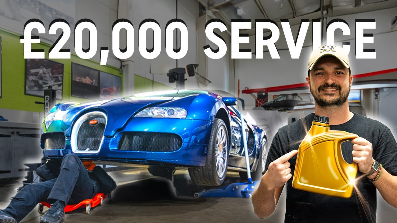 Why A Bugatti Veyron Oil Change Costs £20,000!