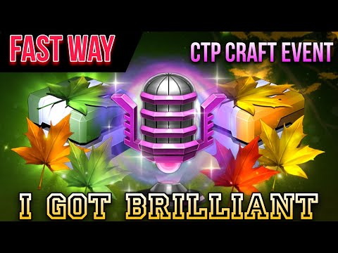 FAST & BEST way to complete the ctp craft event 😍| marvel future fight