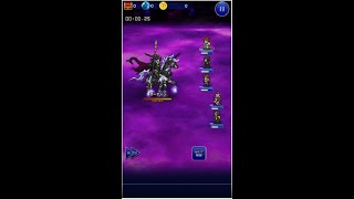 【FFRK】鏡映せし異境の記憶-万象-③【万象オーディン】炎弱点、物理、難易度600、ウララの覚醒最高や！