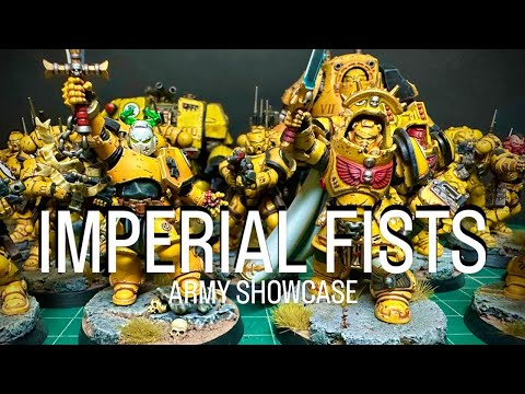 Taking A Look At My Other Project... Imperial Fists Army Showcase
