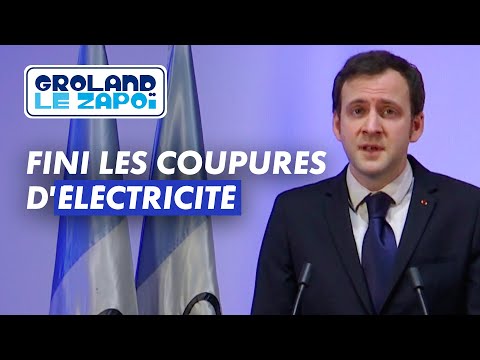 Emmanuel Micron a la solution aux coupures d'électricité - Groland - CANAL+