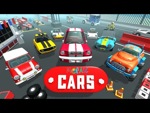 Animated puzzles cars Video