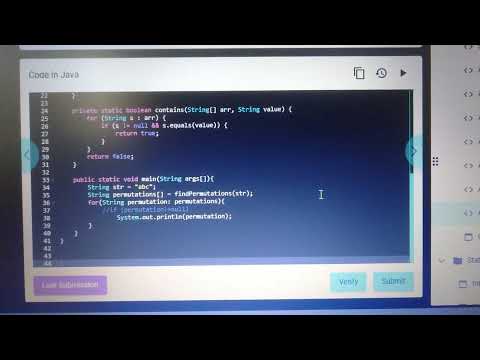 Infosys Springboard Programming Using Java Array Assignment 7