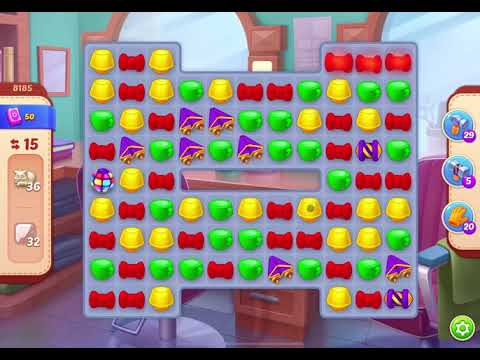 HomeScapes Level 8185 no boosters (24 moves)