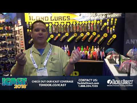 Iland Lures Tracker Colored Heads at ICAST 2018