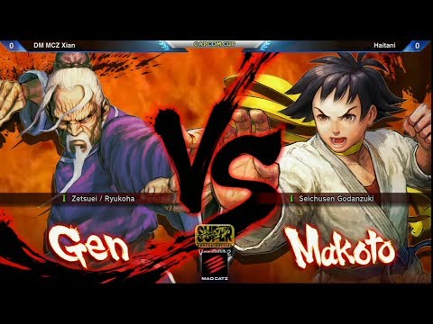 Xian (Gen) vs Haitani (Makoto) - Capcom Cup 2013 SSF4: AE Ver. 2012