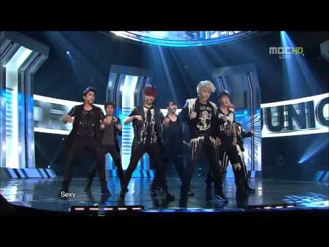 120714 Super Junior - Sexy, Free & Single MBC Music Core