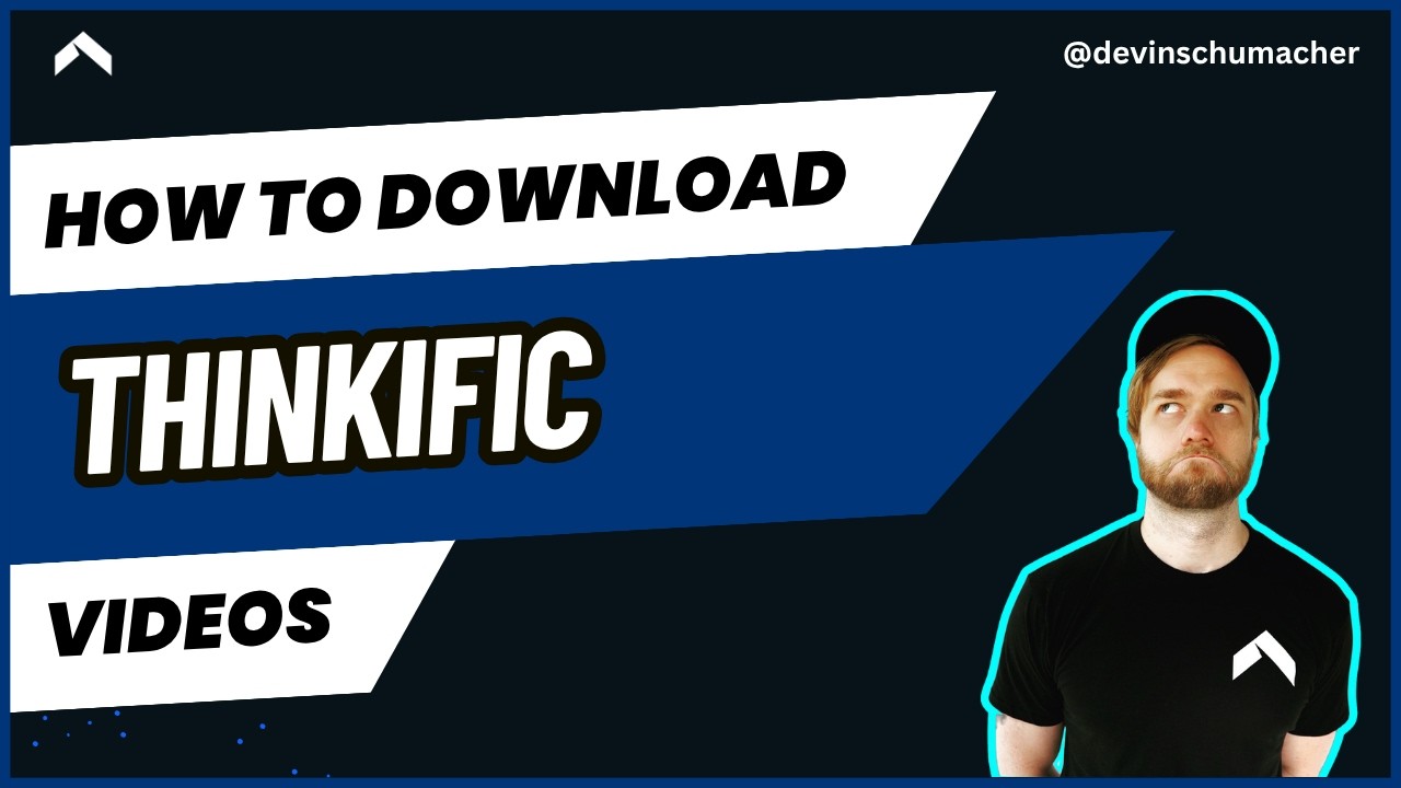 How to Download Thinkific Course Videos for Free (Chrome Extension Method)