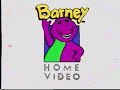Barney Home Video Logo 1992 1995 60fps Better Quality