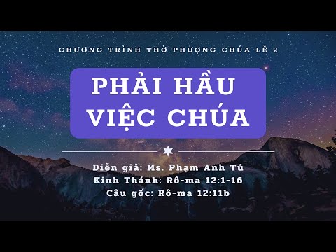 Chương Trình Thờ Phượng Chúa - Lễ 2 Chúa Nhật 26/11/2023 - Dien giả: MS.