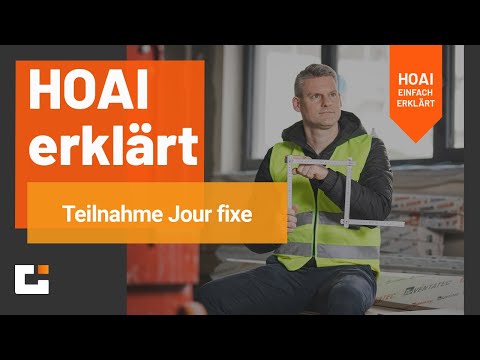 HOAI erklärt: Muss ein Fachplaner an regelmäßigen Jour-Fixe-Terminen teilnehmen?