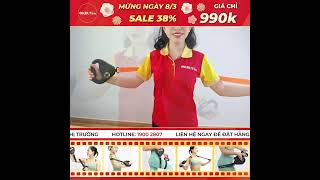 Video Súng massage dây đai giãn cơ toàn thân Nikio NK-273