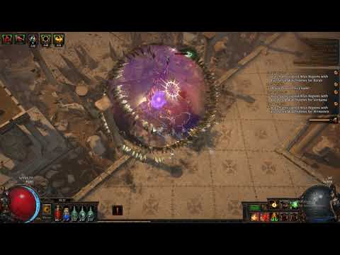 EarthQuake Gladiator path or Exile Build 3.11 Harvest league