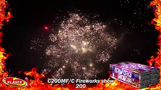 Fireworks show 200