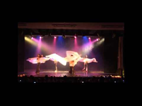 belly dance superstar Gala 2011 Roushanna Falak y su ballet "Najma" Whins Bond Girls Fire