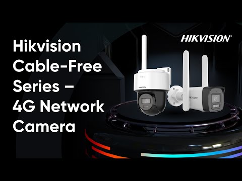 Hikvision Cable-Free Series – 4G Network Camera