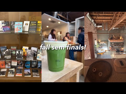 fall finals vlog 🍂 as a 2nd year engineering student @ usc