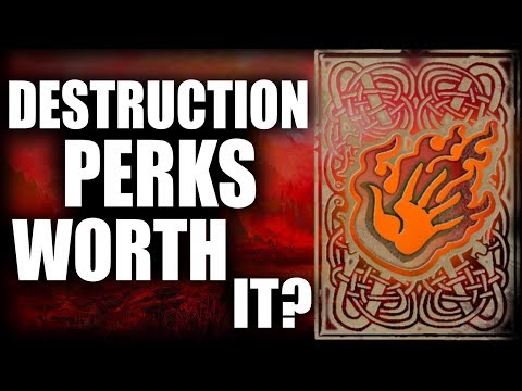 Skyrim - Destruction Perks - Worth It?
