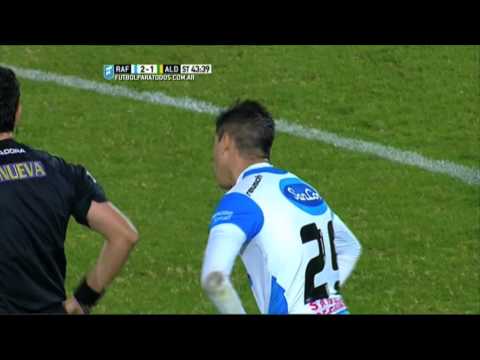 La expulsión de Serrano. Rafaela 2 - Aldosivi 1. Fecha 19. Primera División 2015. FPT