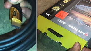 Video thumbnail for (REVIEW) monster HDMI cable worth it? by Live Free