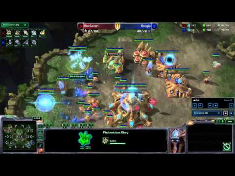 Starcraft2 LotV Beta PvT build: BiotSavart's Disruptor drop